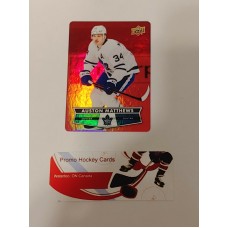 DC-29 Auston Matthews Red Parallel Die Cut Set 2021-22 Tim Hortons UD Upper Deck 